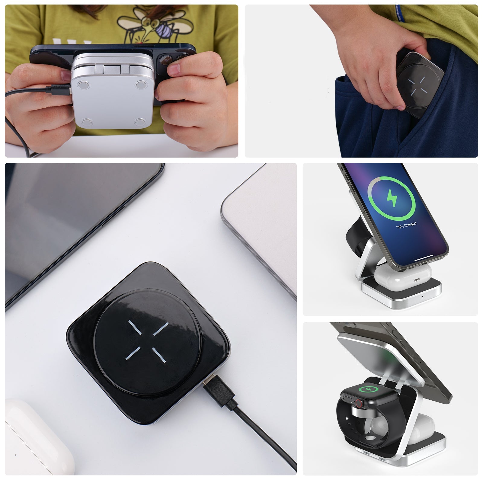 FoldPack™ Pro I 3-in-1 Ladestation